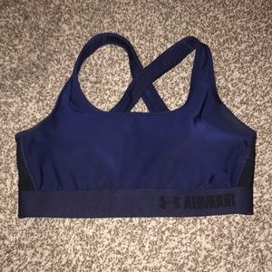Under Armour Navy Sports Bra